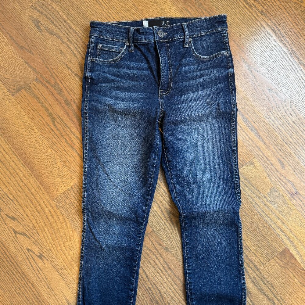 Kut from the Kloth, Mia High Rise Fab Ab Slim Fit Skinny, Size 6, New!